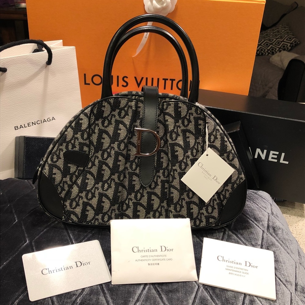 Christian Dior Monogram Bowling Bag